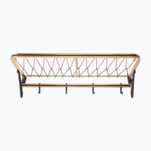 Vintage German Wall Coat Rack, 1950