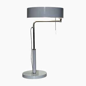 Lampada da scrivania multiposizione molto flessibile di Alfred Müller per Belmag, modello 2203, Bauhaus Lamp, Zurigo, Svizzera, 1952