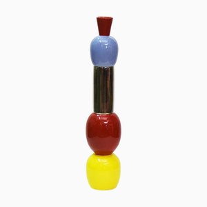 Large Limited Edition Ceramic Totem by Alessandro Mendini for Superego Editions, 2000s