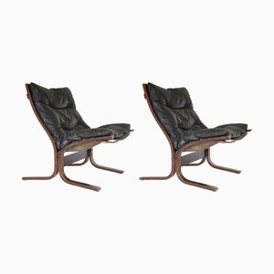 Set of Vintage Siesta Chairs by Ingmar Relling for Westnofa, 1960s