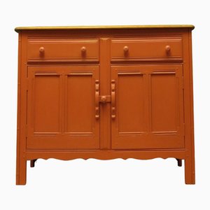 Ockerrotes Vintage Sideboard von Ercol, 1970er
