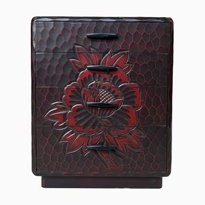 Kamakura-Bori Haribako Schmuckschrank, Japan, 1970er