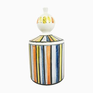 Pot à Farine en Céramique par Roger Capron pour Vallauris