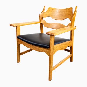 Razorblade Chair by Henning Kjærnulf, 1960s