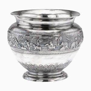 Indische Silberschale, 20. Jh. von Arachun - Parsrap, Kalkutta, 1900er