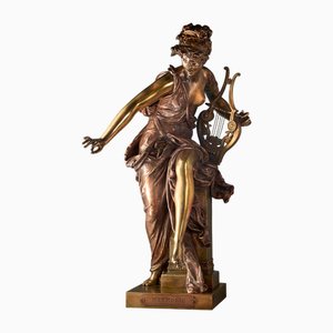 Carrier-Belleuse, Harmonie, 1800s, Bronze