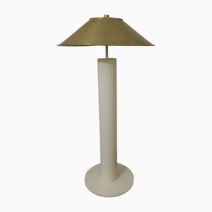 Lampadaire avec Abat-Jour en Laiton par Peter Preller pour Tecta, 1980s