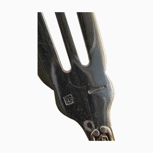 Silver-Plated Forks from Boulenger, 1920s, Set of 12