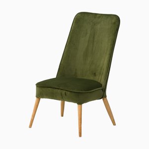 Mid-Century Modern Green Chair, 1960s