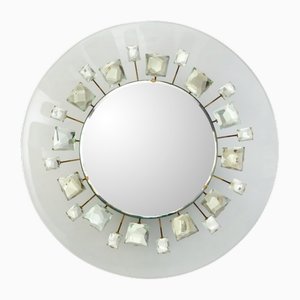 Espejo modelo 2044 con retroiluminación de Max Ingrand para Fontana Arte, años 50