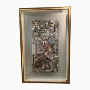 Daniele Usinelli, Multi-Material Painting No. 6, 1980, Techniques mixtes