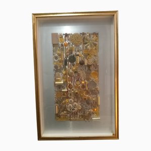 Daniele Usinelli, Multi-Material Painting Nr. 15, 1980, Mixed Media