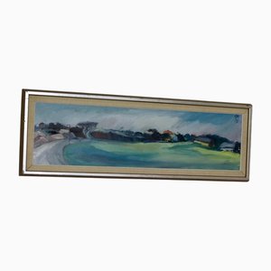 Lars Yngve Nilsson, Marsdag Arrie, 1973, Oil on Canvas, Framed