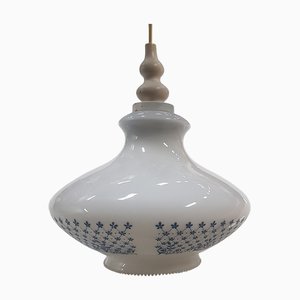 Mid-Century Glass Pendant Lamp