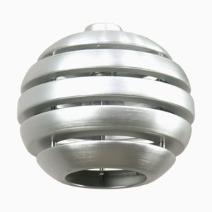Vintage Italian Aluminum Beehive Pendant Lamp, 1980s