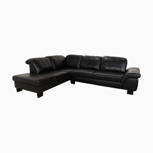 Leather Corner Sofa by Willi Schillig