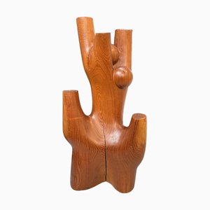 Sculpture Moderniste en Palissandre, 1970s