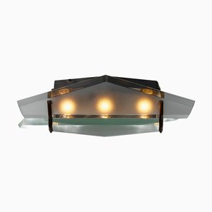Model 1937 Flush Mount by Max Ingrand for Fontana Arte, 1960