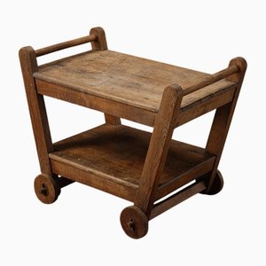 Carrito brutalista vintage, años 50
