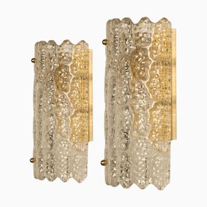 Wall Light by Carl Fagerlund for Orrefors, 1960