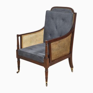 Poltrona Regency in mogano