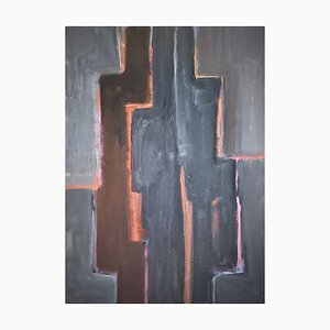 Gilbert Pauli, Presence Collection No. 2, Acrílico sobre yute, 2015