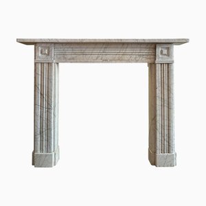 English Regency Marble Fireplace Mantel, 1820s