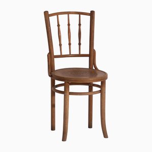 Stuhl mit graviertem Sitz von Thonet, 1920er