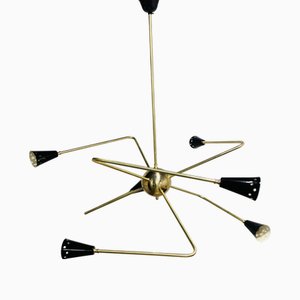 Sputnik Chandelier from Stilnovo, 1960s