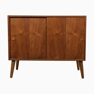 Small Mid-Century Teak Sideboard from Feldballes Møbelfabrik, Denmark, 1960s