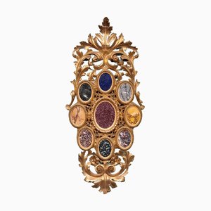 Sample Set with Marble and Semi-Precious Stones, Late 19th Century