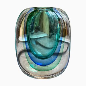 Sommerso Murano Vase von Michele Onesto