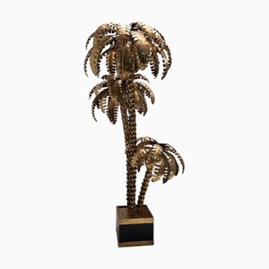 Triple Palm Floor Lamp from Maison Jansen
