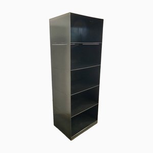 Schwarze Eisen Regale, 1980er