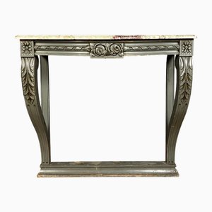 Napoleon III Konsole aus Lackiertem Holz, 1880