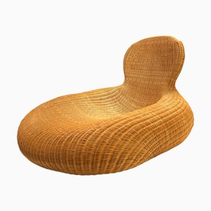 Fauteuil Storvik en Rotin par Carl Öjerstam pour Ikea, 2000s