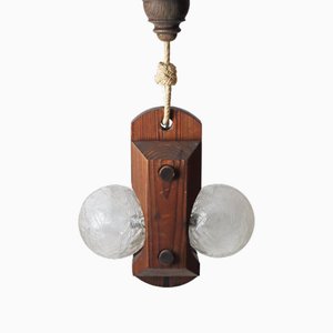 Sculptural Hanging Lamp from Temde, Switzerland, 1960s