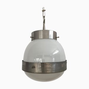 Italian Delta Suspension Lamp by Sergio Mazza for Artemide, 1960s
