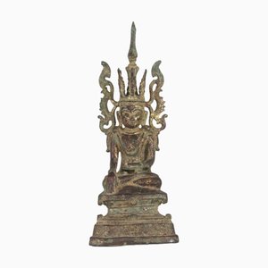 Jambupati Adorned Buddha, 1800s, Bronze