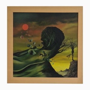 Gordon Faggetter, Composition, 1975, Oil on Canvas