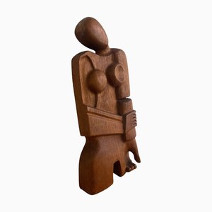 Alexander Archipenko, Figurative Statue, 1920er-1940er, Eiche
