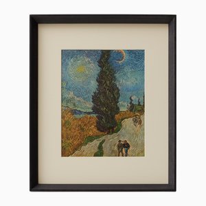 Vincent van Gogh, Editions du Chêne Composition, 1947, Color Cliché, Framed