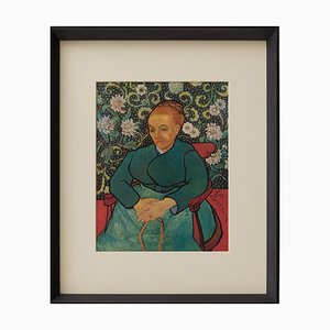Vincent van Gogh, Editions du Chêne Composition, 1947, Color Cliché, Enmarcado