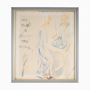 Watercolours, 1990, Framed, Set of 3