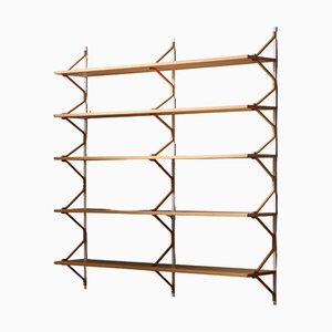 Swedish Wall Shelf by Bruno Mathsson, 1970s