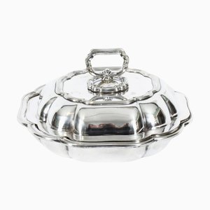 19th Century Silver Plated Entree Dish from Asprey London