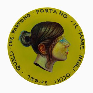 Natasha Lelenco, Currency #258, 2025, Painting on Wood