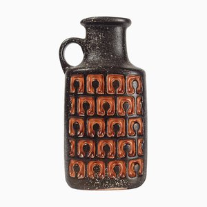 Mid-Century Modern Fat Lava Jug Vase from VEB Haldensleben, West Germany, 1970s
