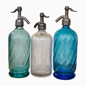 Französische Vintage Soda Syphons, 1930er, 3er Set