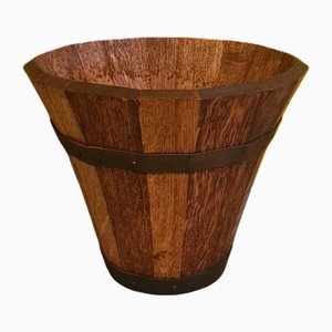 Vase Vintage en Bois, France, 1960s